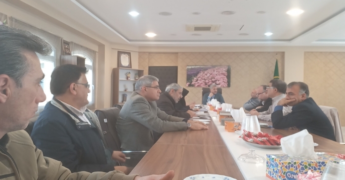 جلسه شورای هماهنگی سازمان جهاد کشاورزی استان مرکزی - سوم دیماه 1401