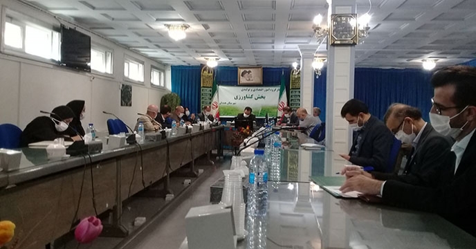 جلسه کارگروه امور زیربنایی و توسعه بخش کشاورزی شهرستان همدان برگزار شد.