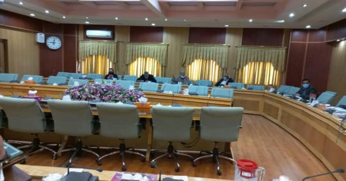 جلسه هماهنگی کشت قراردادی گندم در محل سالن جلسات سازمان جهاد کشاورزی استان مرکزی