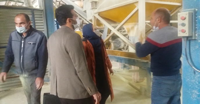 بازدید از کارخانه تولید کود های شیمیایی در استان مرکزی - شرکت کیان ارژن
