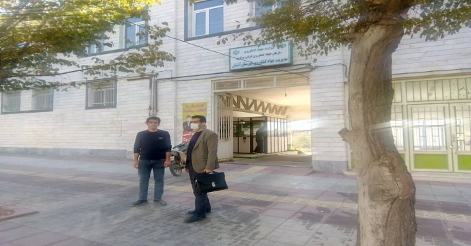 بازدید از انبار کارگزاری جدید کود های شیمیایی - استان مرکزی	