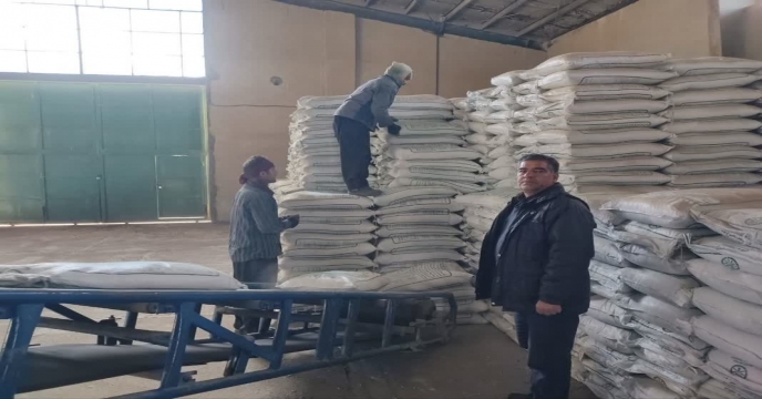 تامین و توزیع 3874 تن انواع کود های کشاورزی به شهرستان خمین و حومه در هفت ماهه سال جاری