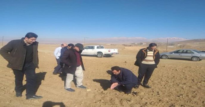 اجراو ثبت نام گشت قرار دادی در منطقه خنداب و اناج استان مرکزی