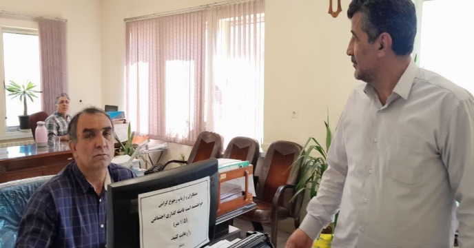 حضور همکاران محترم حسابرسی ستاد از امور مالی در استان مرکزی