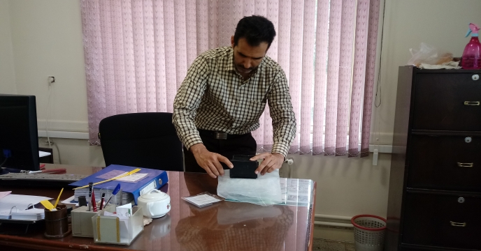 ارسال نمونه های پلمپ شده کودهای شیمیایی استان مرکزی به مرکز تحقیقات کاربردی نهاده های کشاورزی کرج