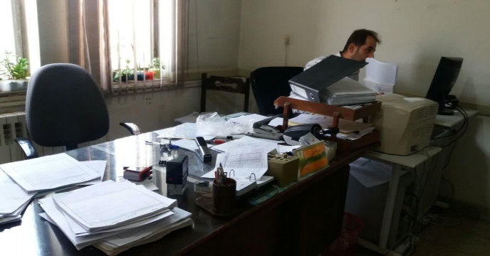 حضور کارشناسان محترم امور مالی و بازرگانی ستاد جهت بازدید از انبارهای کارگزاران کود در استان مرکزی