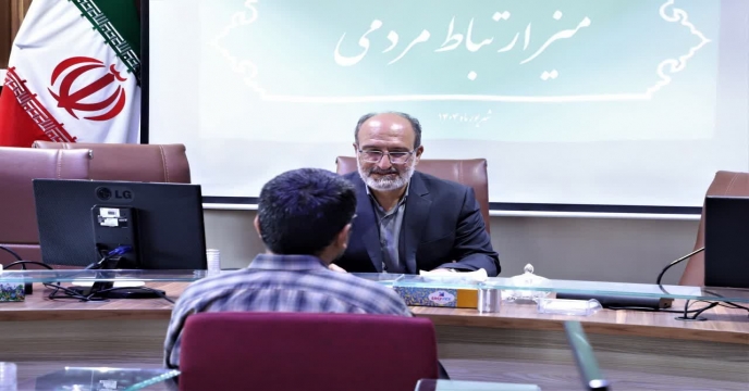 دیدار رئیس سازمان و مدیران با فعالان بخش کشاورزی در میز ارتباط مردمی خراسان جنوبی