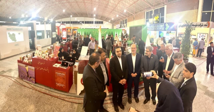 حضور پررنگ شرکت خدمات حمایتی کشاورزی خراسان جنوبی در نمایشگاه فرصتهای مشترک ایران و افغانستان