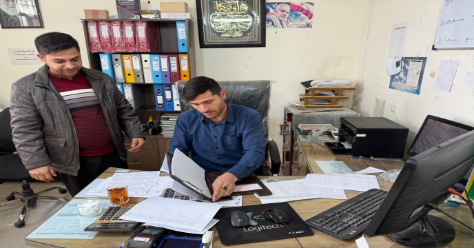 بازدید از کارگزاری های شهرستان فاروج  در راستای کمیته پایش