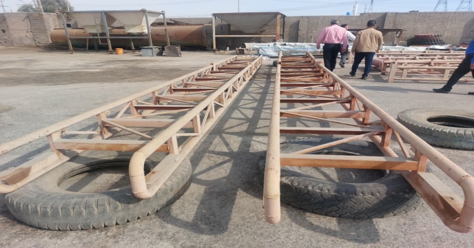 از روند آماده سازی دستگاه کیسه گیری کود در مبادی بازدید گردید