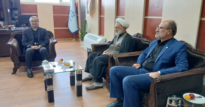 دیدار مدیر شرکت خدمات حمایتی کشاورزی خراسان جنوبی با رئیس‌کل دادگستری استان به مناسبت هفته قوه قضائیه