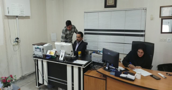 بازدید از کارگزاری های توزیع فروش کود کشاورزی شهرستان فاروج