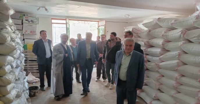 بازدید مدیر شرکت خدمات حمایتی کشاورزی خراسان شمالی و ریاست سازمان جهاد کشاورزی استان از کارگزاری های این شرکت