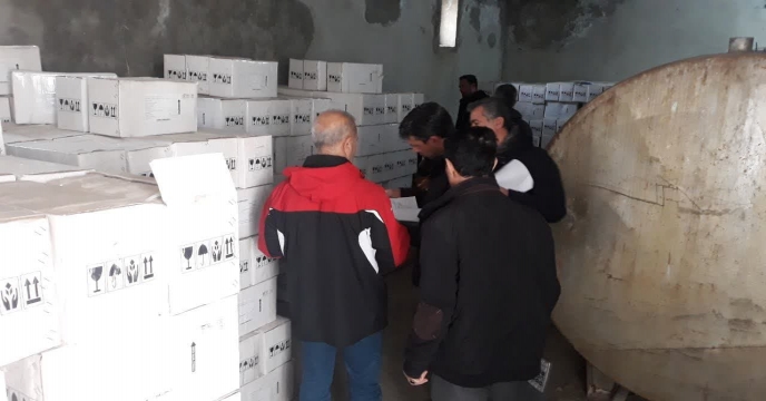 عملیات انبارگردانی انبار سازمانی شرکت خدمات حمایتی کشاورزی استان آذربایجان غربی
