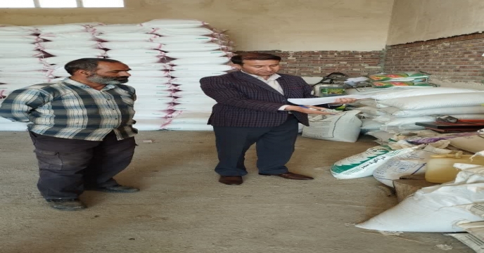 بازدید اکیپ پایش استان از انبار کارگزاران شهرستان نقده