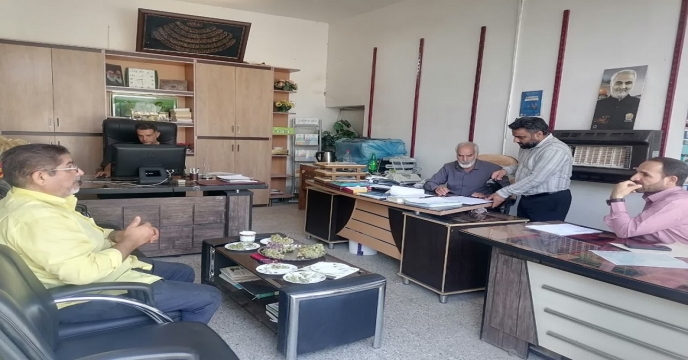 بازدید و پایش از انبار کارگزاری غلامحسین اولادی