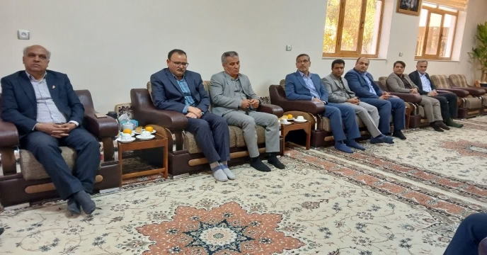 دیدار مدیر شرکت خدمات حمایتی کشاورزی خراسان جنوبی با فرمانده سپاه انصارالرضا(ع) استان