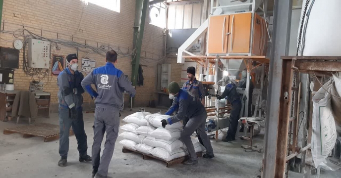 بازدید از کارخانه تولید کود شیمیایی میهن زاج در استان تهران