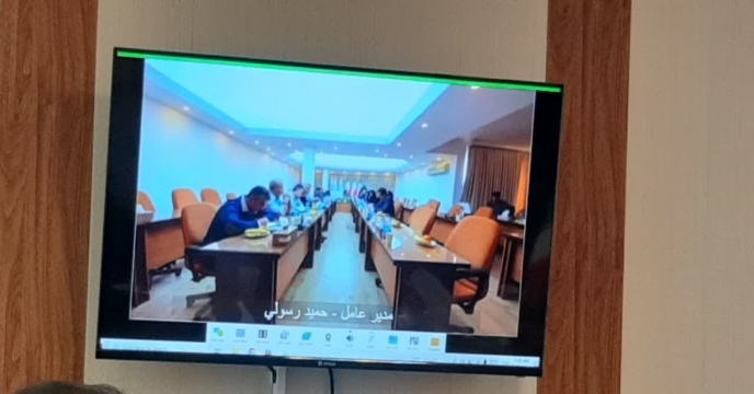 حضور همکاران مدیریت استان تهران در جلسه آموزشی عملیات انبارگردانی