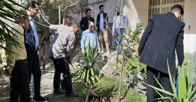 گرامیداشت هفته منابع طبیعی و درختکاری در شرکت خدمات حمایتی استان تهران