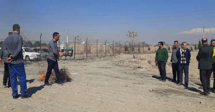 برگزاری مانور آمادگی نیروهای حفاظتی شرکت خدمات حمایتی کشاورزی استان تهران در شرایط پدافند غیر عامل