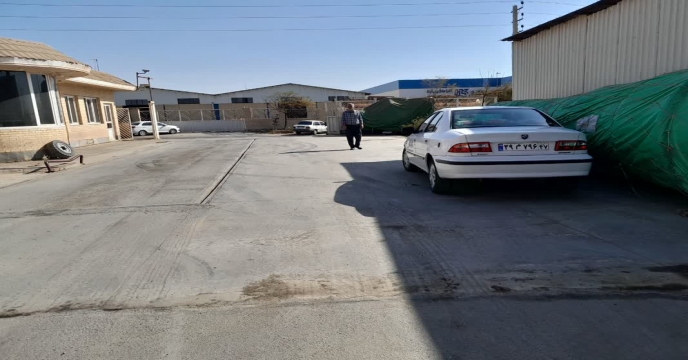 بازدید کارشناس فنی کود استان از کارخانه کود تولید داخلی کود ، شرکت پویا تدبیر فراست ساوه در شهر صنعتی کاوه در استان مرکزی