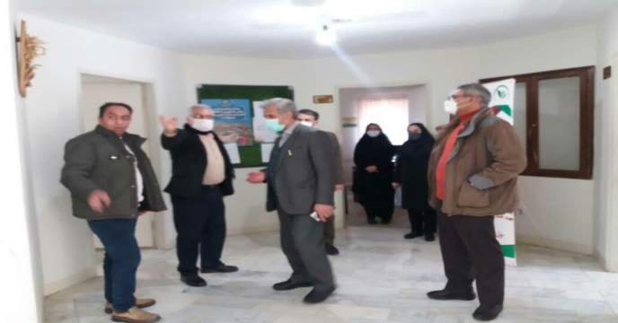 بازدید ریاست جدید محترم سازمان جهاد کشاورزی استان مرکزی از شرکت خدمات حمایتی - بمهن 140