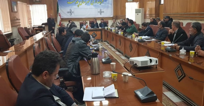 نشست مسئولین جهاد کشاورزی استان آذربایجان غربی در شهرستان پلدشت