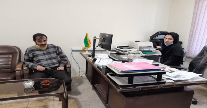 بازدید کارشناس محترم واحد توزیع ، حمل ، نگهداری ستاد از کارگزاریهای کود استان مرکزی 