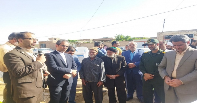 افتتاح دفتر ترویج کشاورزی در روستای تقاب شهرستان خوسف