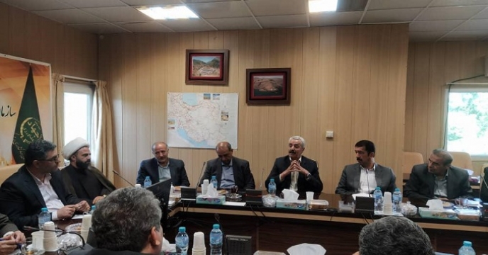 مراسم تکریم و معارفه مدیران قدیم و جدید شرکت خدمات حمایتی کشاورزی استان کردستان