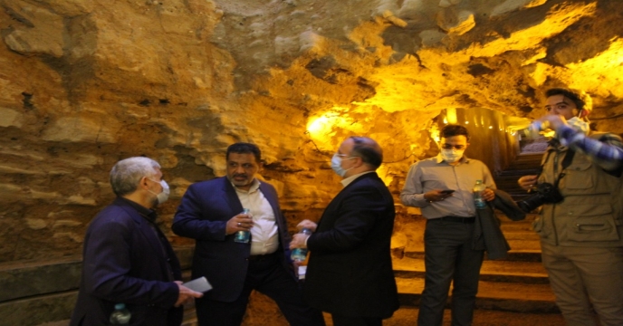 بازدید از قنات زارچ به همراه نماینده شهر یزد در مجلس شورای اسلامی