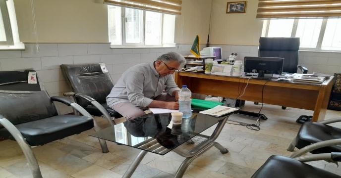 پایش کودی از کارگزاری کود دشت لوئین درحومه شهرستان ساوه 