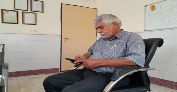 پایش کودی از کارگزاری کود دشت لوئین درحومه شهرستان ساوه 