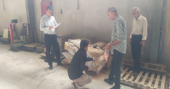 نمونه برداری بذر