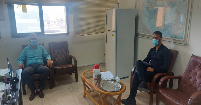 دیدار مسئول روابط عمومی شرکت خدمات حمایتی کشاورزی استان بوشهر با مدیر روابط عمومی سازمان جهاد کشاورزی استان بوشهر