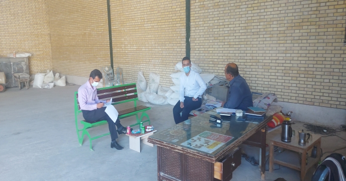 بازدید گروه پایش از انبار کارگزاری روستای چاه کوتاه شهرستان بوشهر