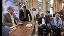 حضور پرشور کارکنان شرکت خدمات حمایتی کشاورزی استان ایلام در نماز جمعه و برپایی میز خدمت به مناسبت هفته جهاد کشاورزی