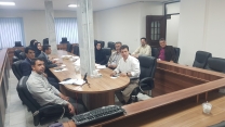 جلسه وبینار آموزشی ارزیابی عملکرد سال 1402 در سالن جلسات شرکت خدمات حمایتی کشاورزی استان آذربایجان غربی