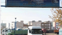 جلسه مدیر شرکت خدمات حمایتی خراسان شمالی با مدیر عامل شرکت تعاونی کامیونداران شهید بهشتی