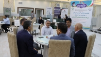 حضور معاون فنی به همراه روسای مراکز خدمات جهاد کشاورزی شهرستان مهاباد در هشتمین همایش آموزشی ترویجی و معرفی سبد کودی شرکت خدمات حمایتی