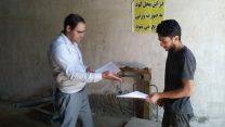 بازدید میدانی از روند توزیع کود کارگزاران به کشاورزان شهرستان بردسیر انجام شد