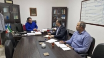 نشست مدیر شرکت خدمات حمایتی کشاورزی استان گلستان معاونت بهبود تولیدات گیاهی استان