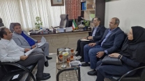 نشست هم‌اندیشی مدیر شرکت خدمات حمایتی کشاورزی استان گلستان  با سرپرست  مدیریت جهاد کشاورزی شهرستان گرگان