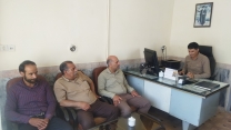 بازدید و پایش از انبار کارگزاری تعاونی روستایی امام رضا