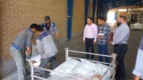 پایش فرآیند تولید و کنترل کیفیت واحد تولید کود در بازدید کارشناس فنی از شرکت معدنی املاح ایران