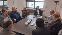 دیدار معاون بهبود تولیدات گیاهی جهاد کشاورزی مازندران  با عضو هیأت مدیره 