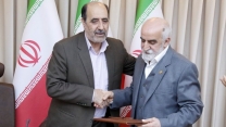 جلسه تودیع معاون حراست شرکت خدمات حمایتی کشاورزی