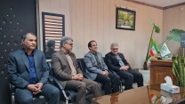 دیدار نوروزی رئیس سازمان جهاد کشاورزی استان با مدیر شرکت خدمات حمایتی کشاورزی خراسان شمالی