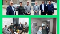 نشست صمیمی با دکتر منتظری نماینده محترم مجلس شورای اسلامی شهرستانهای گرگان و آق قلا در انبار سازمانی شرکت خدمات حمایتی کشاورزی استان گلستان
